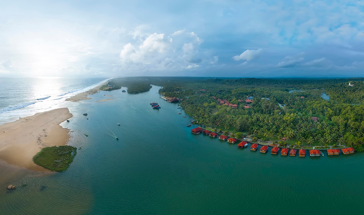 Poovar Island Backwaters